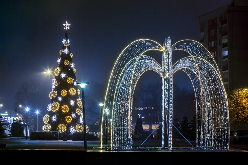 Mayorista de guirnaldas LED e iluminación navideña para profesionales